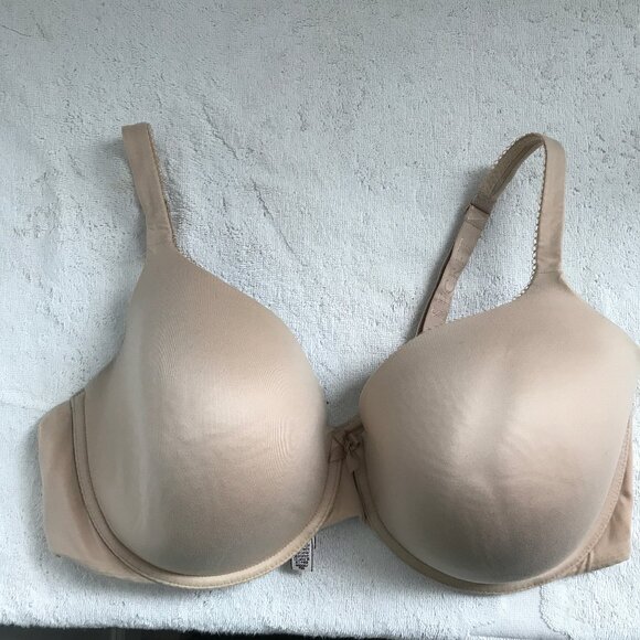 Victorias Secret Smooth T Shirt Bra Nude Womens 40DDD - Picture 1 of 10